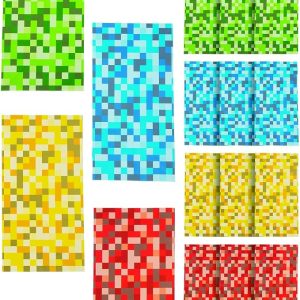 Fun Express Set Of Paper Pi El Treat Bags And red, blue, yellow, green
