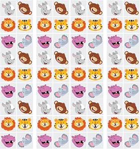 Fun Express Zoo Animal Tattoos - 72 Pieces