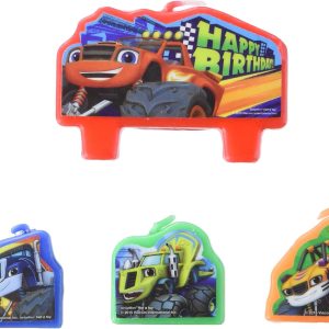Blaze and The Monster Machines Birthday Candle Set