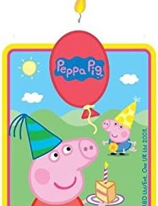 Amscan Peppa Pig Flat Candle