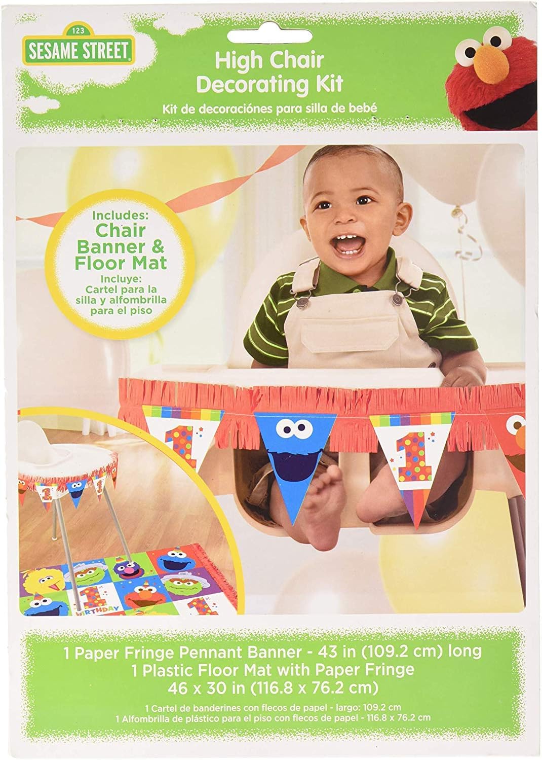 Elmo Sesame Decorations Kit