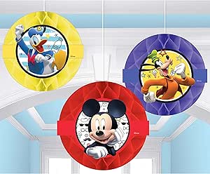 Mickey On The Go Honeycomb Decoration