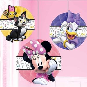 Minnie Mouse Happy Helpers Honeycomb Decoration