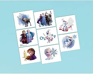Anagram Australia Frozen 2 Temporary Tattoos Single Sheet (8 Pieces)