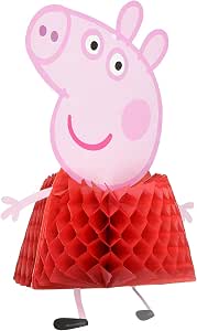 Peppa Pig Honeycomb Decorations - Tissue & Printed Paper