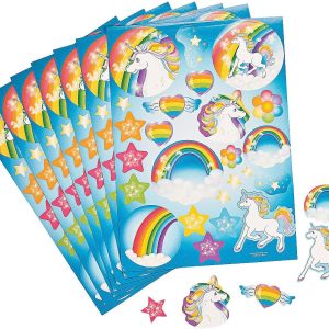 Unicorn Sticker Sheet (Set 6)