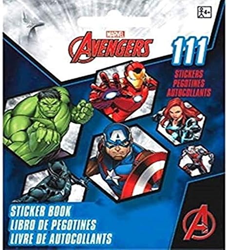 Sticker Booklet Avengers, Sticker Sheets