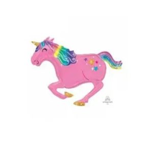 Foil Large Pink Unicorn Balloon
