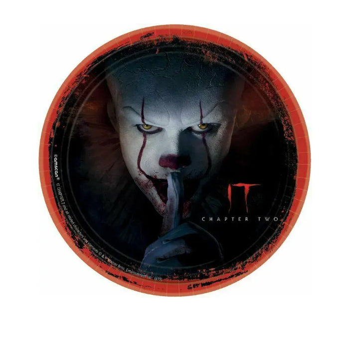 It Chapter Round Paper Dessert Plates